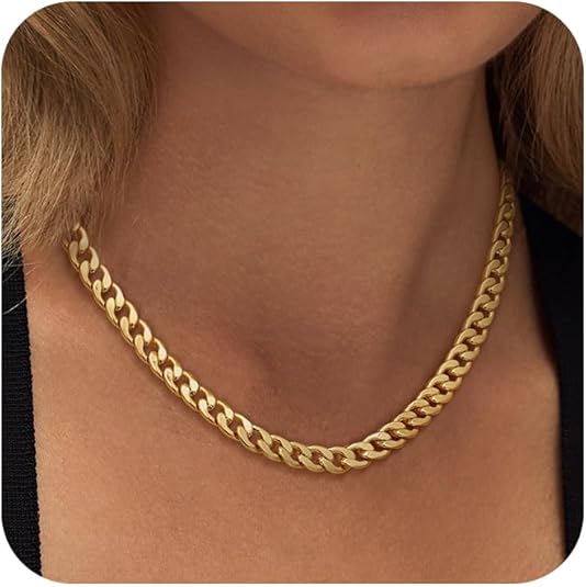 Chunky Cuban Link Necklace | Zlato