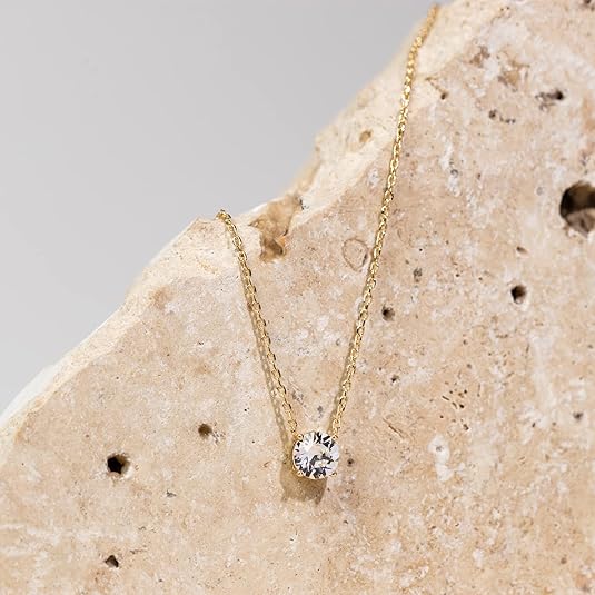 Náhrdelník Aurora Crystal | Zlato