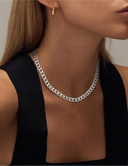 Chunky Cuban Link Necklace | Zlato