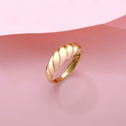 Croissant Ring | Zlato