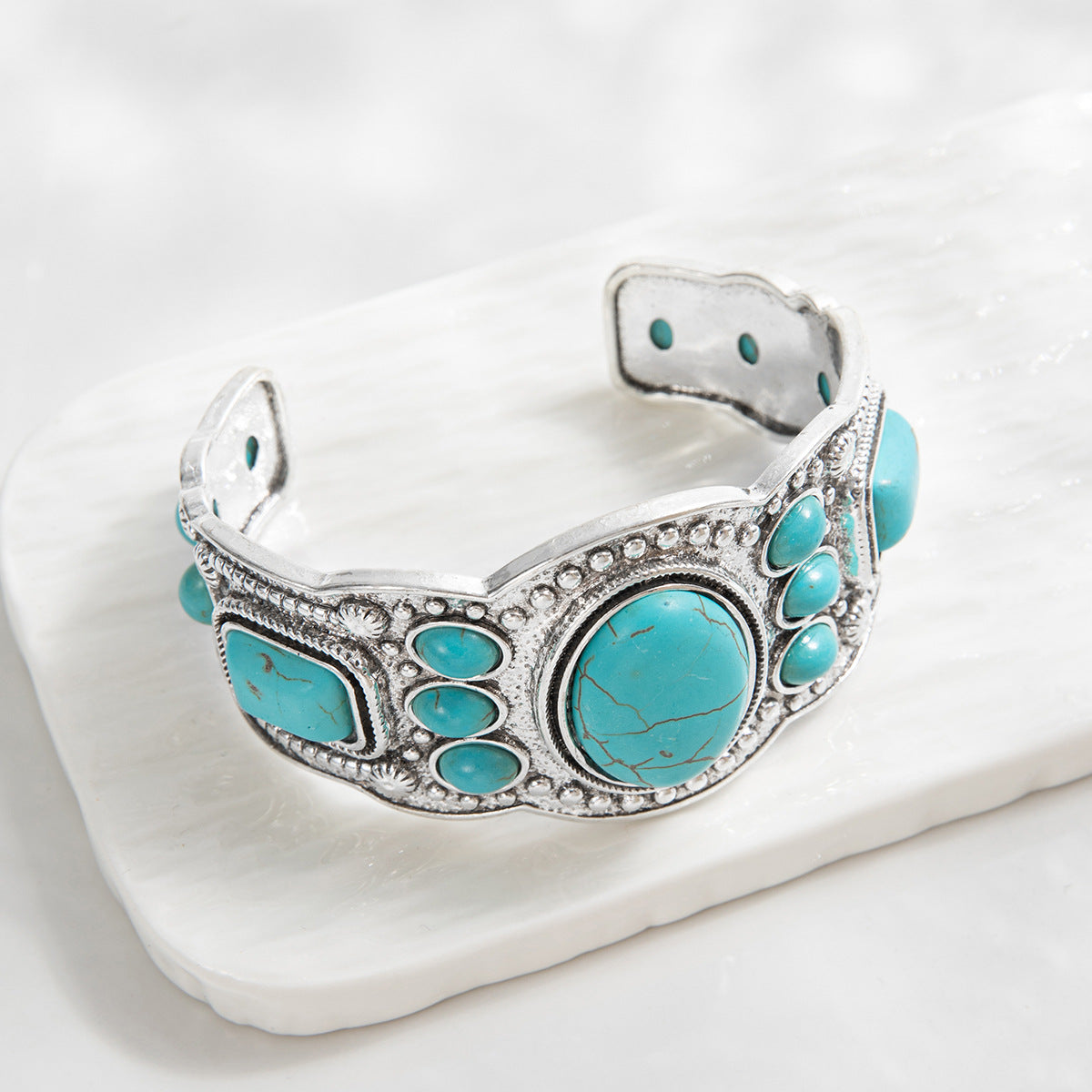 Náramek Valencrest Sky Cuff | Bílé zlato