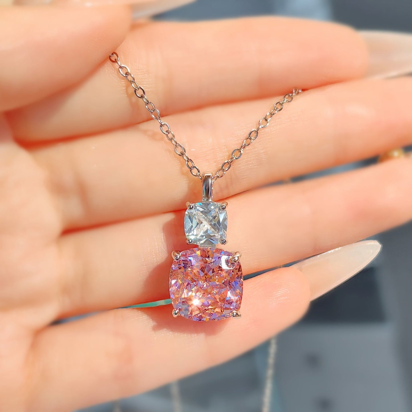 Adeline Rosetta Set | Bílé zlato