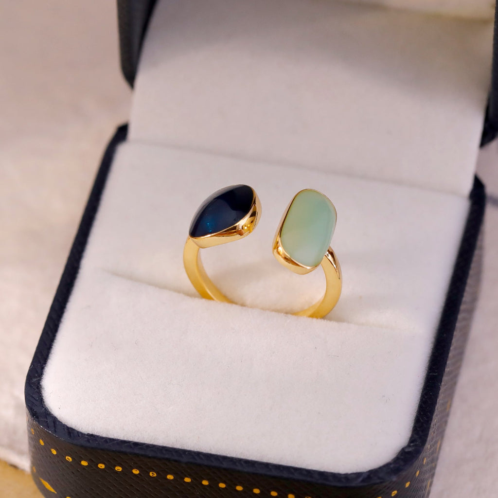 Kaelis Duo Wrap Ring | Zlato