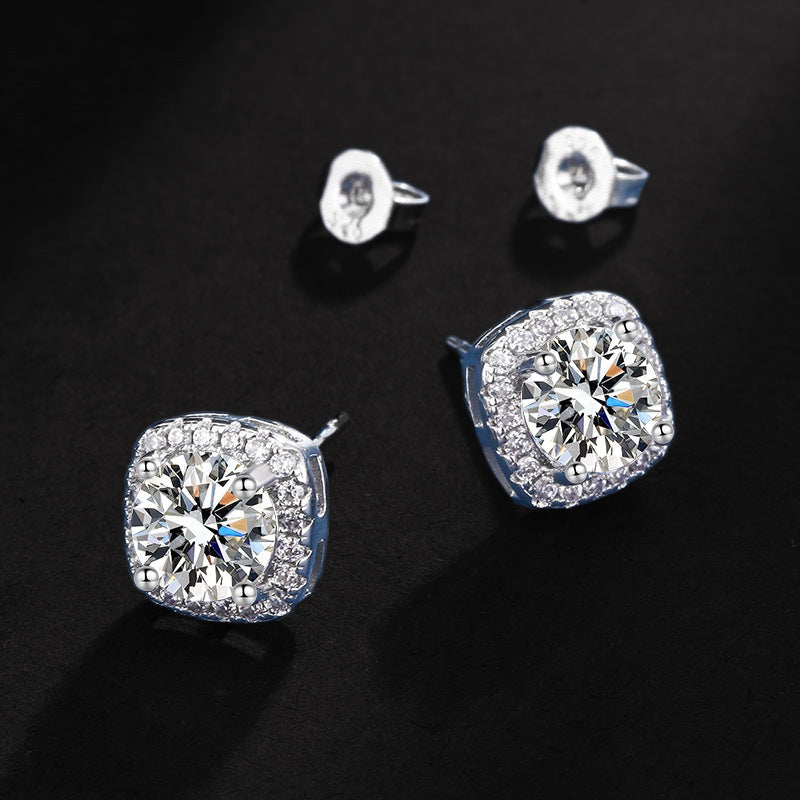 Elena Crystal Set | Bílé zlato