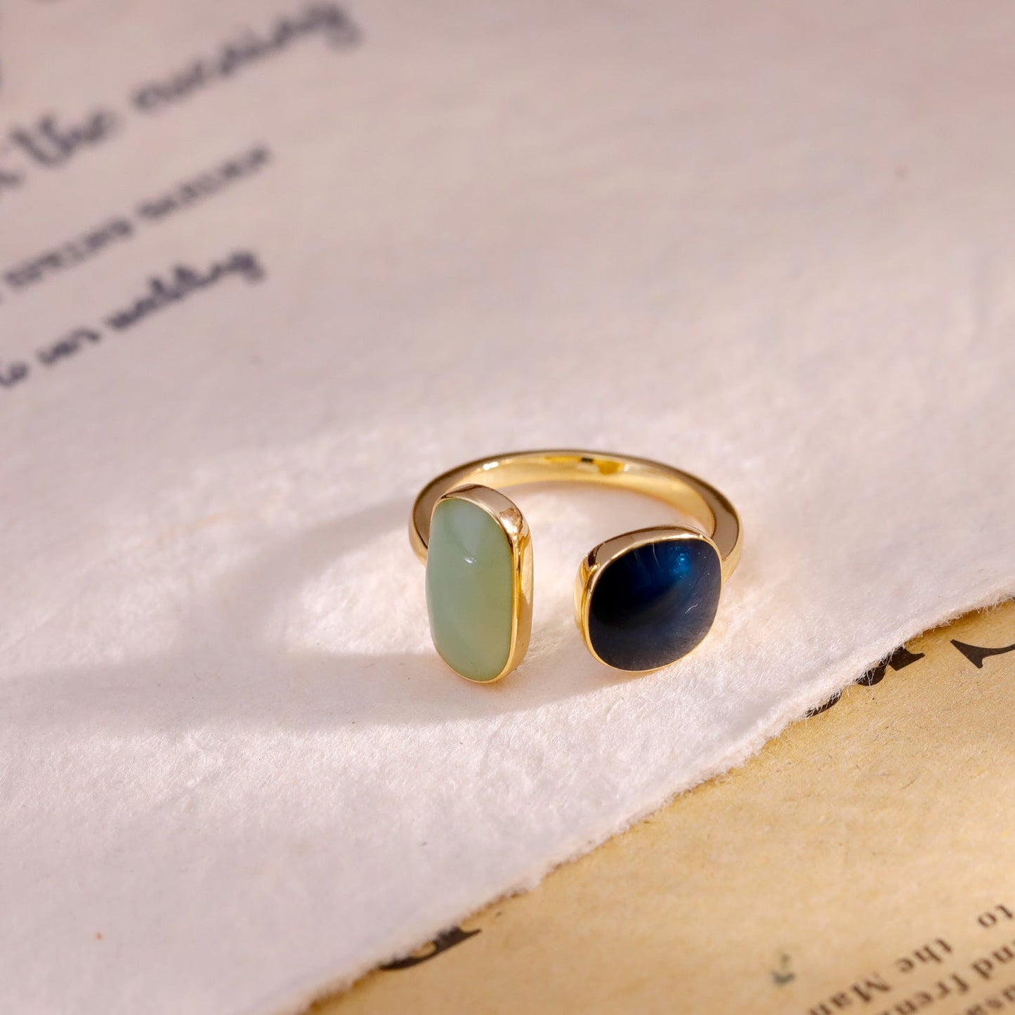 Kaelis Duo Wrap Ring | Zlato