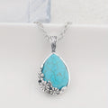 Serelle Ornament Přívěsek Náhrdelník | Bílé zlato