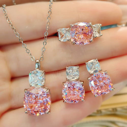 Adeline Rosetta Set | Bílé zlato