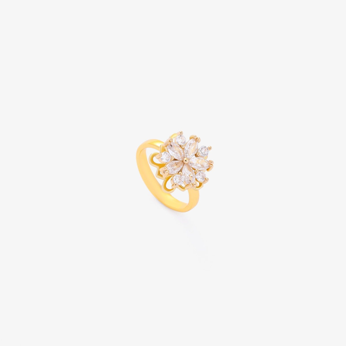 Flora Accent Spinning Ring | Zlato