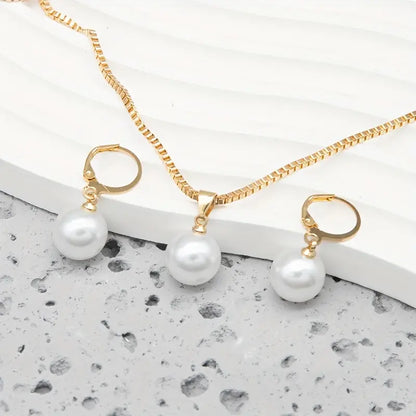 Sada šperků Golden Grace Pearl | Zlato