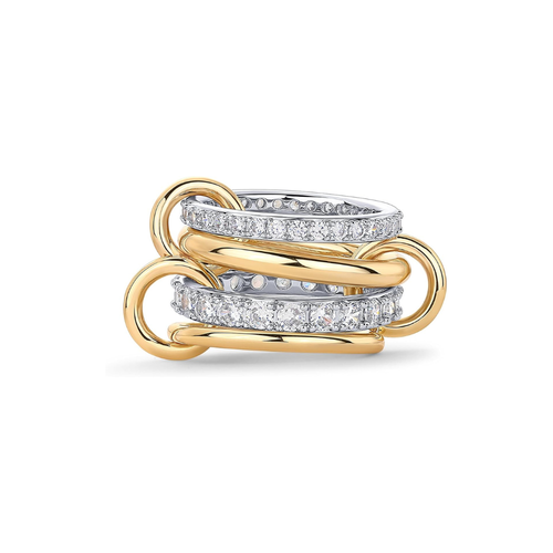 Interlock Stack Rings | Zlato