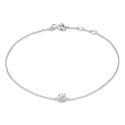 Náramek z Moissanite kamene Cléa | Zlato