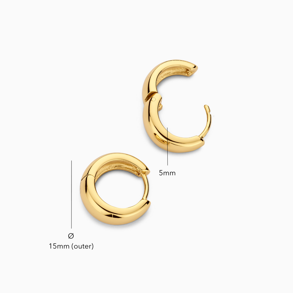 Rue Hoops | Zlato